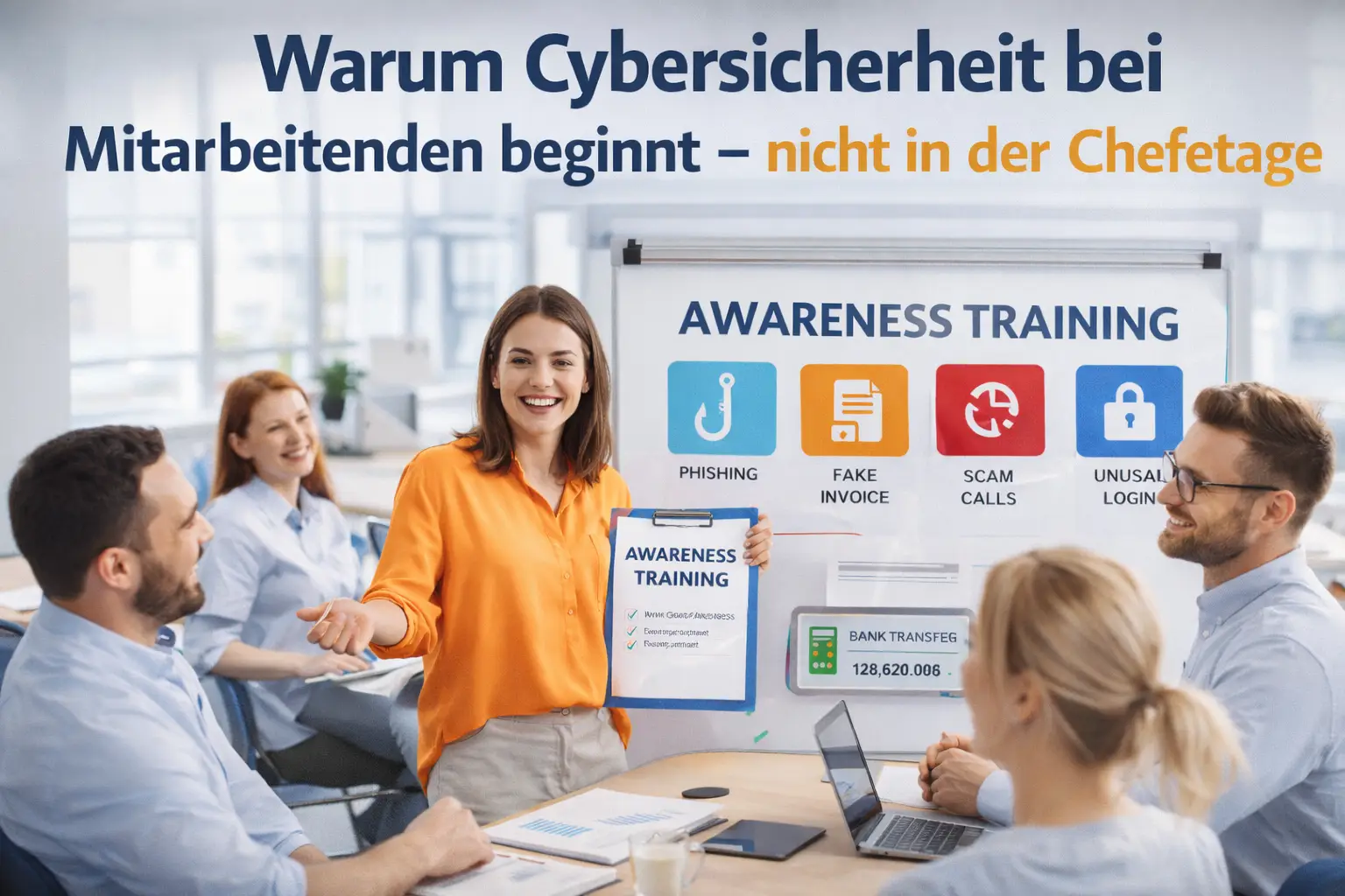 Cybersecurity Mitarbeiterschulung